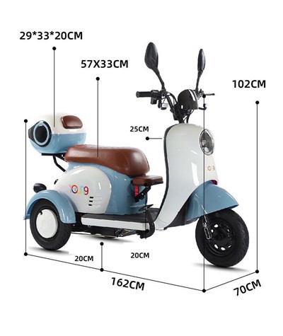 A legjobb elektromos triciklik időseknek